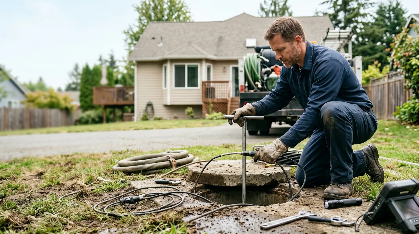 Septic Tank Pumping in Longbranch, WA